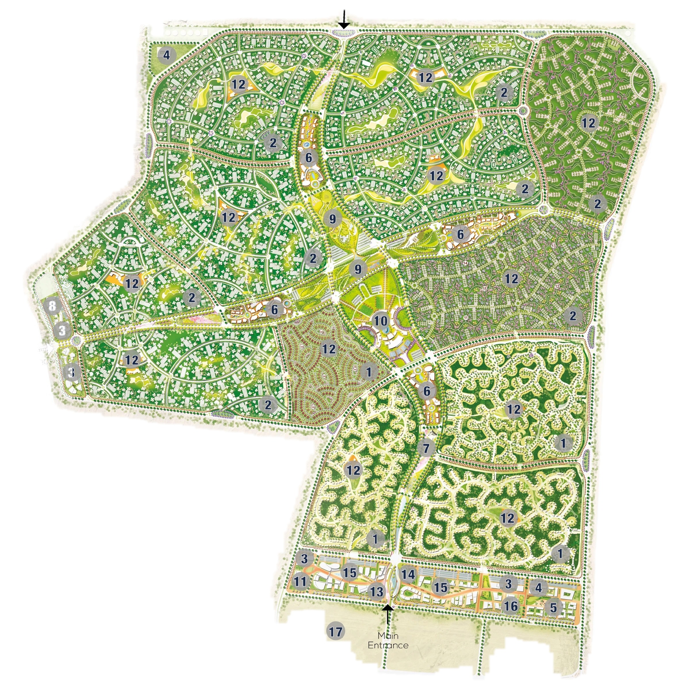 Noor masterplan — full site plan